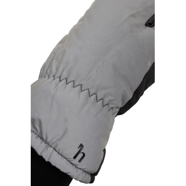 Reflecterende 3-vinger wanten Horze Reflecterend zilver