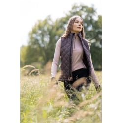 Doudoune sans manches Horze femme Jeune Cavalier Naia Fondant au beurre brun Marron Doudoune sans manches Horze femme Jeune Cavalier Naia Fondant au beurre brun Marron