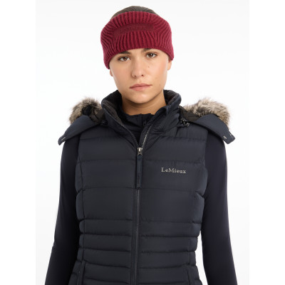 Bandeau LeMieux Clara en tricot Ember