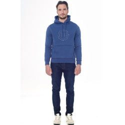 Sweat Harcour Samy Steel Blue Bleu Sweat Harcour Samy Steel Blue Bleu