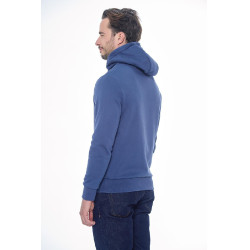 Sweat Harcour Samy Steel Blue Bleu Sweat Harcour Samy Steel Blue Bleu