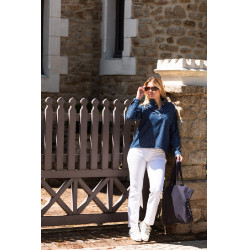 Blouse Harcour Blissy dames Jean Grijs