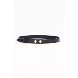 Ceinture Harcour Blanche Noir