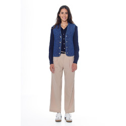 Gilet Harcour Joeva Jean Gris Gilet Harcour Joeva Jean Gris