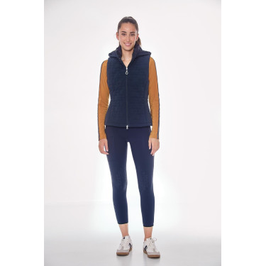 Mouwloze vest Harcour Bernie dames Marine Marineblauw Mouwloze vest Harcour Bernie dames Marine Marineblauw