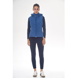 Gilet sans manches Harcour Bernie femme Steel Blue Bleu