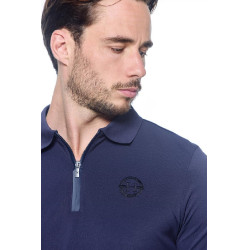 Polo Harcour Pico heren Marine Marineblauw Polo Harcour Pico heren Marine Marineblauw