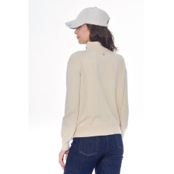 Pull Harcour Pachana femme Ivoire Beige