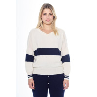 Harcour Polisa damessweater Ivoor Beige Harcour Polisa damessweater Ivoor Beige