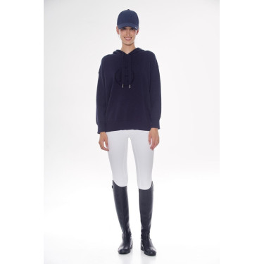Sweat Harcour Santa femme Marine Bleu marine