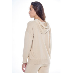Sweat Harcour Santa femme Ivoire Beige Sweat Harcour Santa femme Ivoire Beige