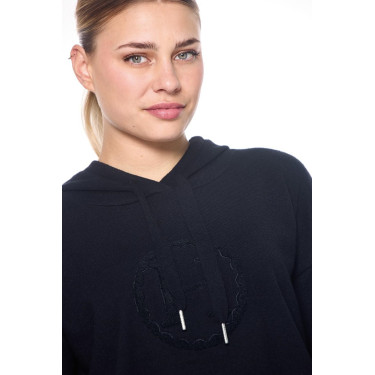 Sweat Harcour Santa dames Zwart