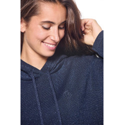 Sweat Harcour Swambo femme Marine paillettes Bleu marine Sweat Harcour Swambo femme Marine paillettes Bleu marine