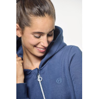 Sweat Zip Harcour Sworm femme Marine Bleu marine