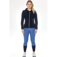 Sweat Zip Harcour Sworm dames Marine Marineblauw