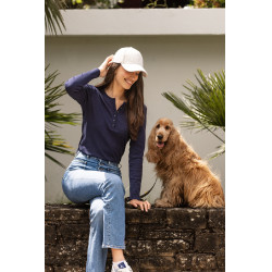Tee-Shirt Harcour Pipalo manches longues femme Marine Bleu marine Tee-Shirt Harcour Pipalo manches longues femme Marine Bleu marine