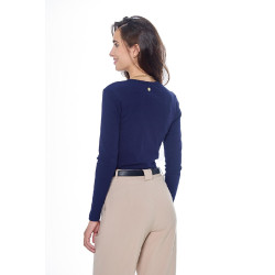 Tee-Shirt Harcour Pipalo manches longues femme Marine Bleu marine Tee-Shirt Harcour Pipalo manches longues femme Marine Bleu marine