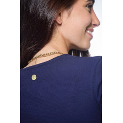 Tee-Shirt Harcour Pipalo manches longues femme Marine Bleu marine Tee-Shirt Harcour Pipalo manches longues femme Marine Bleu marine