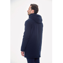 Lange parka Harcour Paulin Heren Marine Marineblauw Lange parka Harcour Paulin Heren Marine Marineblauw