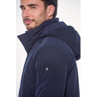 Lange parka Harcour Paulin Heren Marine Marineblauw Lange parka Harcour Paulin Heren Marine Marineblauw