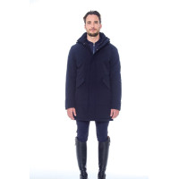 Lange parka Harcour Paulin Heren Marine Marineblauw Lange parka Harcour Paulin Heren Marine Marineblauw