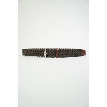 Ceinture Harcour Bingo Marine / marron Bleu