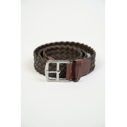 Ceinture Harcour Bingo Marine / marron Bleu