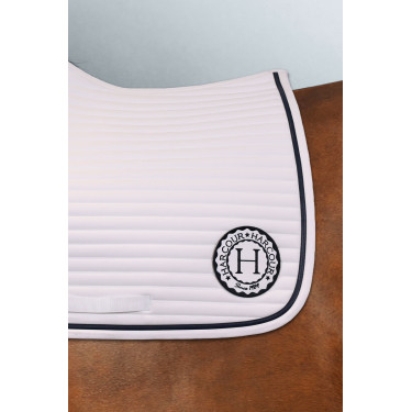 Tapis de selle Rider Harcour Karembar Bleu français