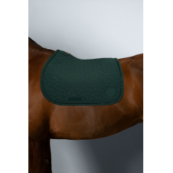 Tapis de Selle Harcour Saphir Jungle Blanc