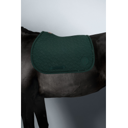 Tapis de Selle Harcour Saphir Jungle Blanc