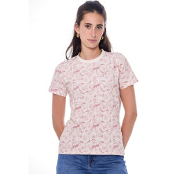 Tee-shirt Harcour Tabatha Jouy Jaune