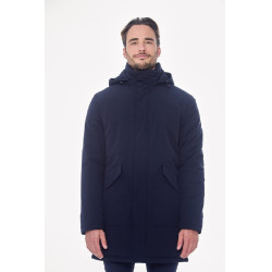 Lange parka Harcour Paulin Heren Marine Marineblauw Lange parka Harcour Paulin Heren Marine Marineblauw