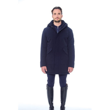 Parka longue Harcour Paulin Homme Marine Bleu marine Parka longue Harcour Paulin Homme Marine Bleu marine