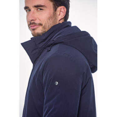 Parka longue Harcour Paulin Homme Marine Bleu marine Parka longue Harcour Paulin Homme Marine Bleu marine