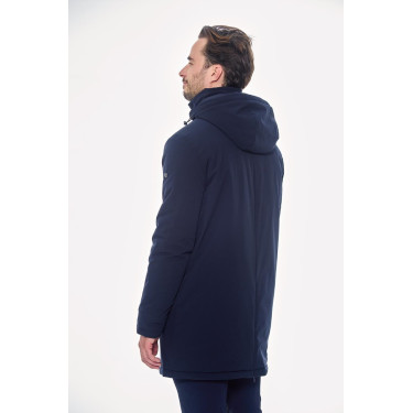 Lange parka Harcour Paulin Heren Marine Marineblauw Lange parka Harcour Paulin Heren Marine Marineblauw