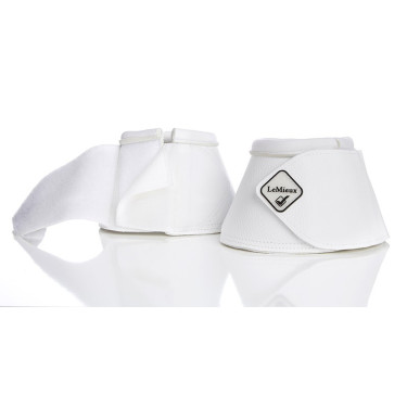 Cloches cuir LeMieux WrapRound Blanc Cloches cuir LeMieux WrapRound Blanc