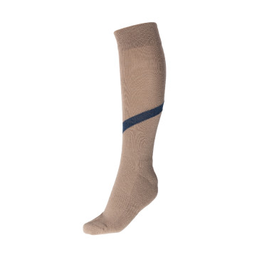 Chaussettes B Vertigo fonctionnelles en mélange de laine Layne Brun boue Beige
