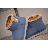 Laarzen Pénélope Marine / bruin Blauw