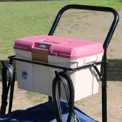 Chariot porte selle Hennie Noir Chariot porte selle Hennie Noir