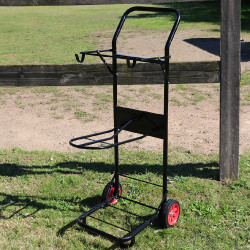 Chariot porte selle Hennie Noir Chariot porte selle Hennie Noir