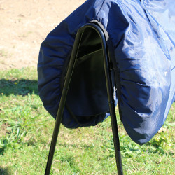 Porte-selle démontable 3 pieds Hennie Noir Porte-selle démontable 3 pieds Hennie Noir