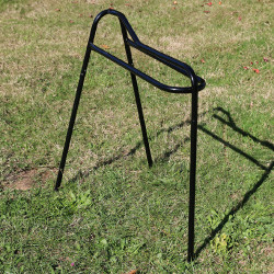 Porte-selle démontable 3 pieds Hennie Noir Porte-selle démontable 3 pieds Hennie Noir