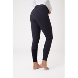 Pantalon Horze Grand Prix basanes silicone femme Bleu foncé