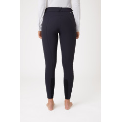 Pantalon Horze Grand Prix basanes silicone femme Bleu foncé