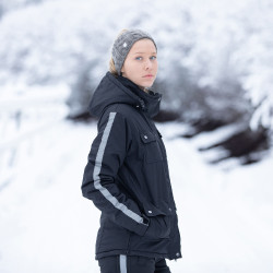 Horze WinterRider Jas Zwart Horze WinterRider Jas Zwart