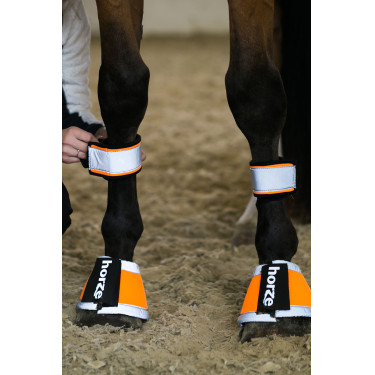 Courroies de cuisse fluo Horze Courroies de cuisse fluo Horze