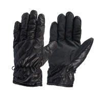 Gebreide winterhandschoenen met stiksels Horze Nachtblauw Gebreide winterhandschoenen met stiksels Horze Nachtblauw