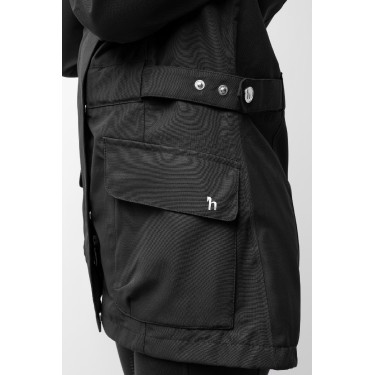 Veste technique protectrice Horze Jadine femme Noir