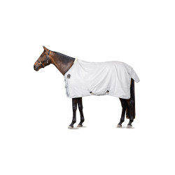 Couverture imperméable Nevada Horze 600 deniers Gris brillant