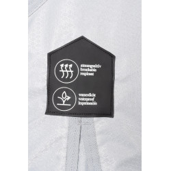 Couverture imperméable Nevada Horze 600 deniers Gris brillant